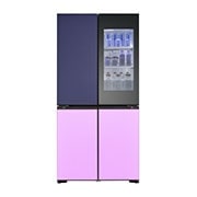 LG Réfrigérateur américain GMV960NNME | 617 L | InstaView™| MoodUP™, front on, GMV960NNME, thumbnail 6