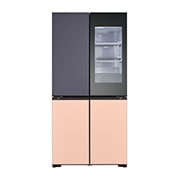 LG Réfrigérateur américain GMV960NNME | 617 L | InstaView™| MoodUP™, front on, GMV960NNME, thumbnail 9