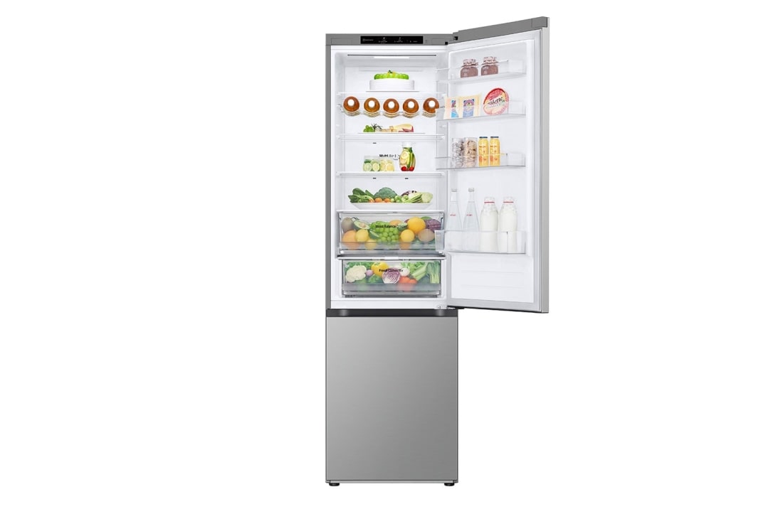 LG Réfrigérateur combiné GBV3200CPY  | 387 L | DoorCooling+™ , Vue de droite en haut, ouvert, GBV3200CPY, thumbnail 13