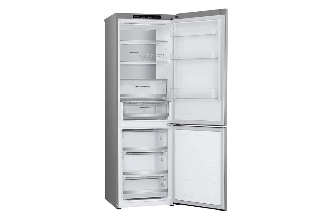 LG Réfrigérateur combiné GBV5140DPY  | 344 L | DoorCooling+™ , Vue de gauche, ouvert, GBV5140DPY, thumbnail 12