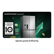 LG Réfrigérateur américain GML860PYFE |506L | Linear Cooling™, Linear Inverter, GML860PYFE, thumbnail 5
