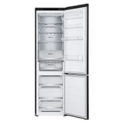 LG Réfrigérateur combiné GBV7280BPY |387L | FRESHBalancer™, Devant tout ouvert (sans nourriture, porte ouverte), GBV7280BPY, thumbnail 2