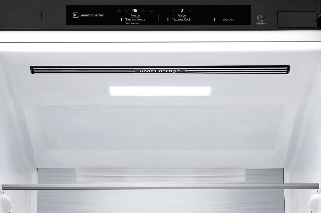 LG Réfrigérateur combiné GBV7280BPY |387L | FRESHBalancer™, Écran, GBV7280BPY, thumbnail 9