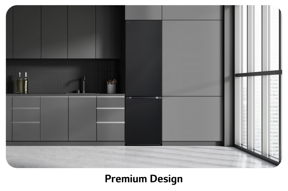 LG Réfrigérateur combiné GBV7280BPY |387L | FRESHBalancer™, Design premium, GBV7280BPY, thumbnail 10