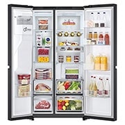 LG Réfrigérateur américain GSLE81PYBD <br>| 628L | DoorCooling+™, Avant ouvert Aliments, GSLE81PYBD, thumbnail 2