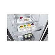 LG Réfrigérateur américain GSXE81EVBD | 628 L | Door-In-Door™ , GSXE81EVBD, thumbnail 7