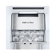 LG Réfrigérateur américain  GSXE90EVDD | 628 L | Door-In-Door™ , craft ice tray with ice cubes stored, GSXE90EVDD, thumbnail 8