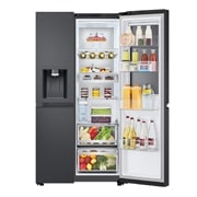 LG Réfrigérateur américain  GSXE91EVAD | 628 L | Distributeur d'eau et de glaçons, Drawer, GSXE91EVAD, thumbnail 5