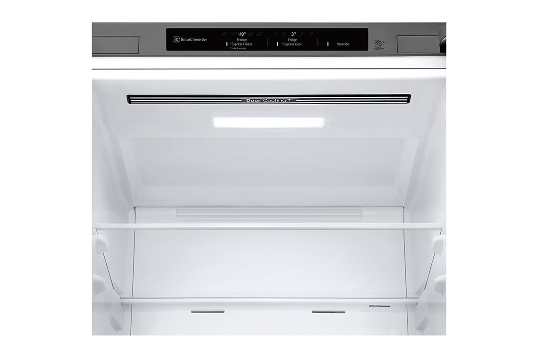 LG 387L Réfrigérateur et congélateur GBV22NCCPY Argent | DoorCooling+™ | FRESHConverter™ | Compresseur Smart Inverter ™ , LED Light, GBV22NCCPY, thumbnail 3