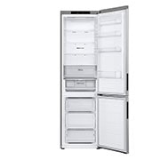 LG  387L Réfrigérateur combiné GBV22NCBPY Argent | Door Cooling | Smart Diagnosis| Fresh Converter, Front all door open without food, GBV22NCBPY, thumbnail 10