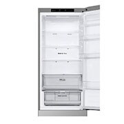LG  387L Réfrigérateur combiné GBV22NCBPY Argent | Door Cooling | Smart Diagnosis| Fresh Converter, Top door open without food, GBV22NCBPY, thumbnail 9