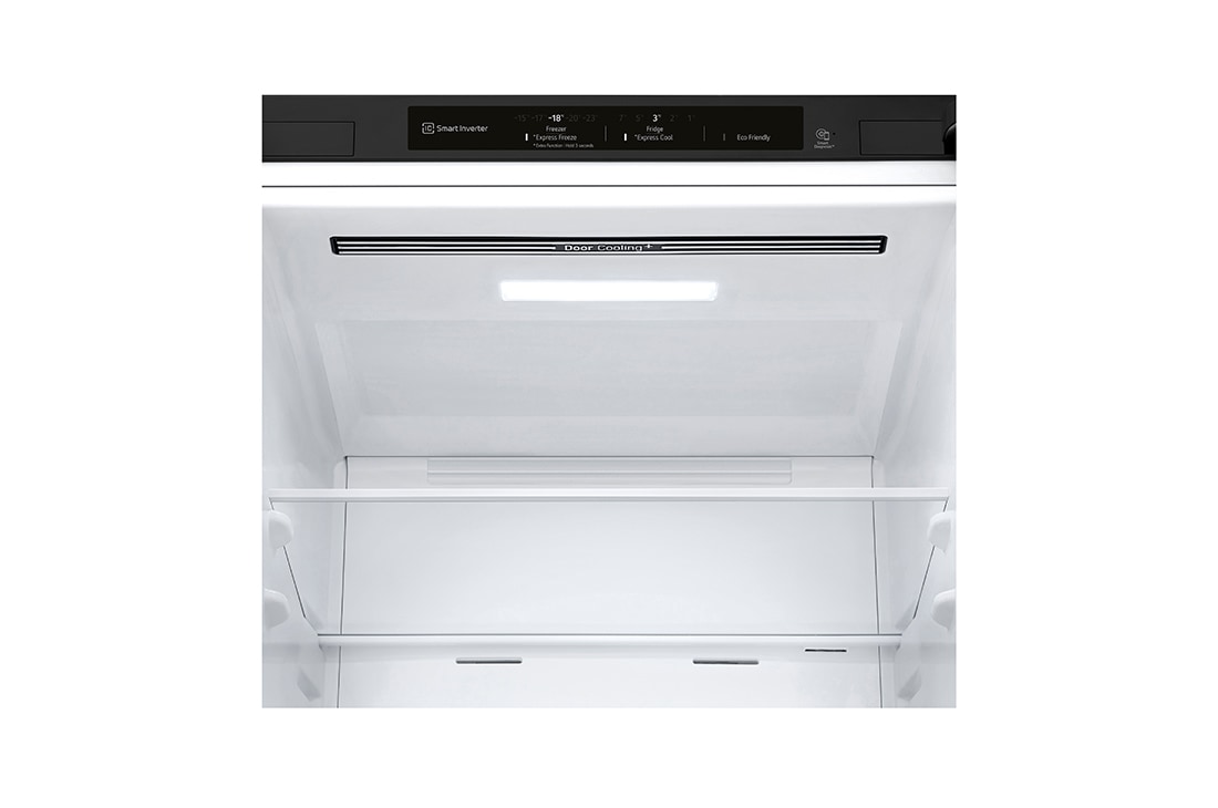 LG 344L Réfrigérateur combiné GBV3100AEP Noir | LinearCooling™ | DoorCooling+™ | Compresseur Linéaire Inverter , DoorCooling LED, GBV3100AEP, thumbnail 7