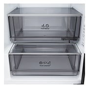 LG 465L Réfrigérateur combiné Noir | Nature FRESH™ | DoorCooling+™ | LinearCooling+™ | LG BE, detail view, GBBS322CEV, thumbnail 8