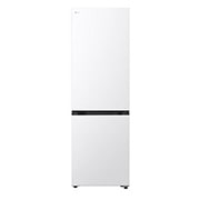 LG Réfrigérateur combiné | NatureFRESH™ | DoorCooling+™ | LinearCooling™ | LG BE, front view, GBBSJ1CCSW, thumbnail 2
