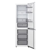 LG Réfrigérateur combiné | NatureFRESH™ | DoorCooling+™ | LinearCooling™ | LG BE, side view, GBBSJ1CCSW, thumbnail 3