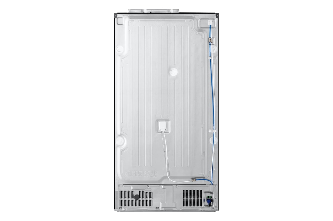 LG 623L Réfrigérateur américain noir  | ThinQ™ | Uvnano™ | FRESH Converter™, vue latérale, GSLE91EVAB, thumbnail 10