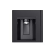 LG 623L Réfrigérateur américain noir  | ThinQ™ | Uvnano™ | FRESH Converter™, vue détaillée du distributeur, GSLE91EVAB, thumbnail 6