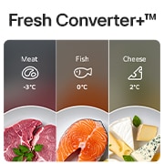 LG Réfrigérateur combiné  | Nature FRESH™ | DoorCooling+™ | LinearCooling+™ | LG BE, detail view, GBBS312CPY, thumbnail 4