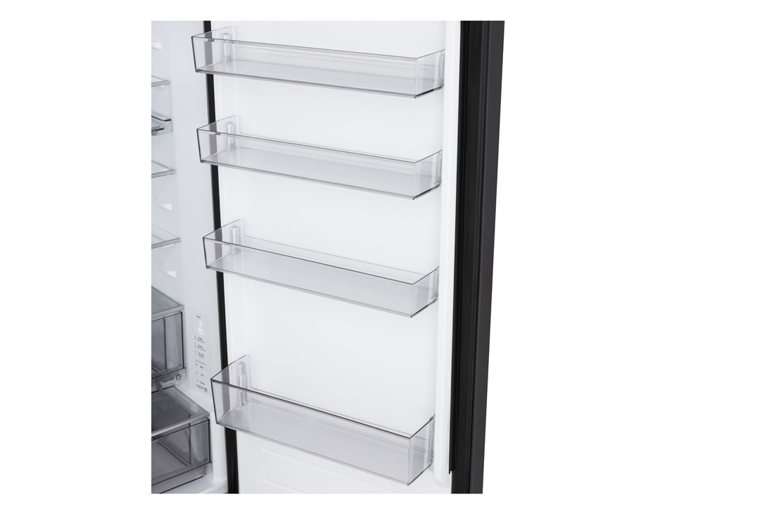 LG Réfrigérateur combiné Noir | Nature FRESH™ | DoorCooling+™ | LinearCooling+™ | LG BE, detail, GBBS322BEV, thumbnail 11