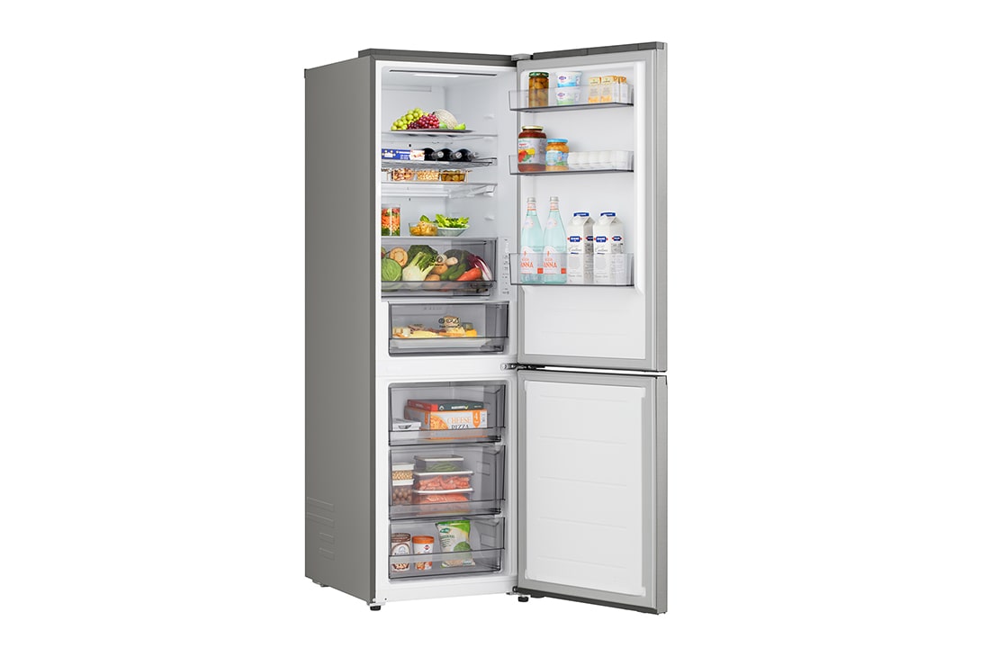 LG Réfrigérateur combiné  | Nature FRESH™ | DoorCooling+™ | LinearCooling+™ | LG BE, left side open, GBBS312APY, thumbnail 7