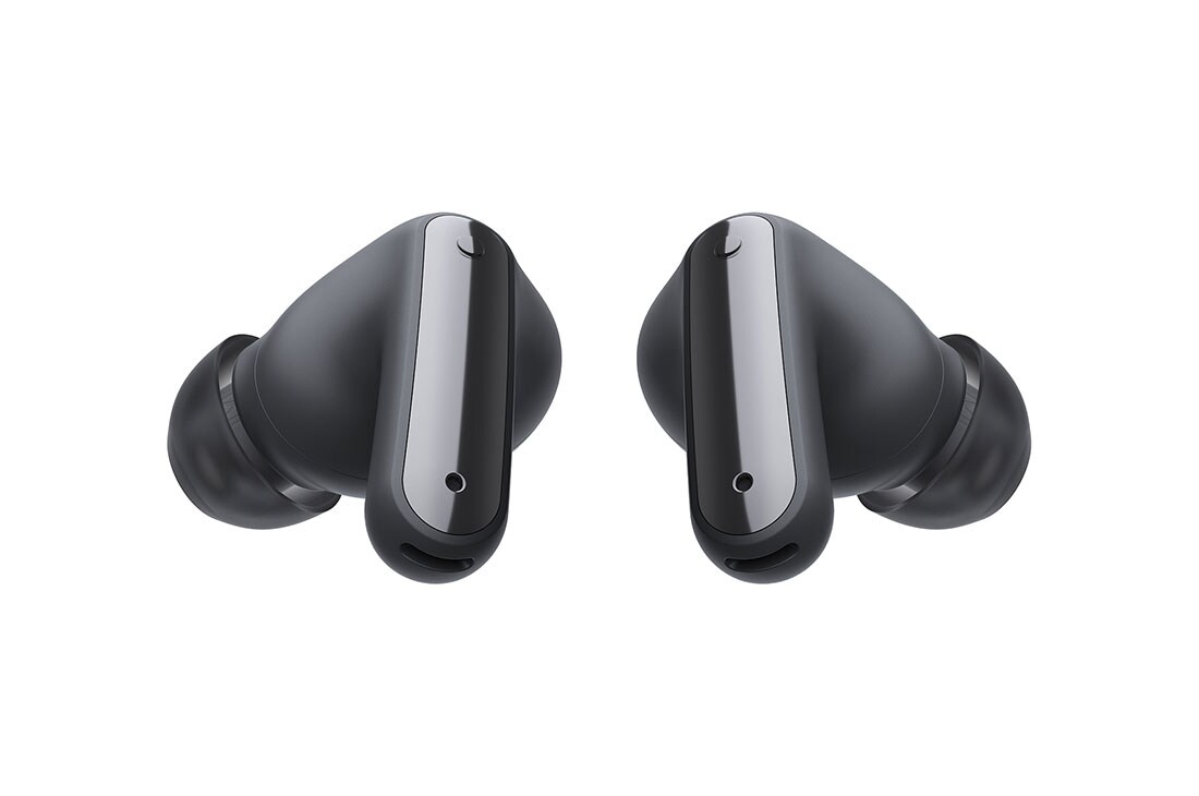 LG TONE Free DFP9 – Plug and Wireless, Écouteurs Bluetooth UVnano True Wireless, Une vue arrière à 45 degrés en contre-plongée de deux écouteurs., TONE-DFP9, thumbnail 8