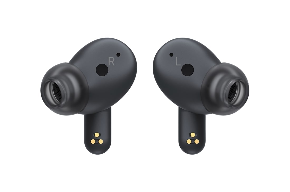 LG TONE Free DFP8 –Active Noise Cancellation amélioré, Écouteurs Bluetooth True Wireless, Une vue arrière de deux embouts d’écouteurs l’un face à l’autre., TONE-DFP8, thumbnail 4
