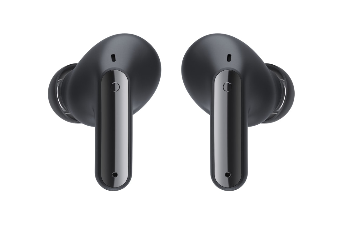 LG TONE Free DFP8 –Active Noise Cancellation amélioré, Écouteurs Bluetooth True Wireless, Une vue avant de deux embouts d’écouteurs en face l’un de l’autre., TONE-DFP8, thumbnail 5