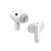 LG TONE Free DFP9W – Plug and Wireless, Écouteurs Bluetooth UVnano True Wireless, Une vue avant de deux embouts d’écouteurs en face l’un de l’autre., TONE-DFP9W, thumbnail 5