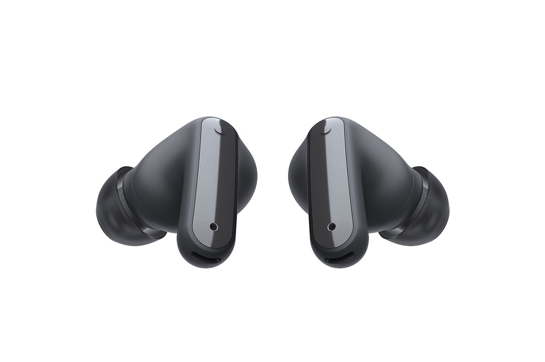LG TONE Free DFP5 – Active Noise Cancellation amélioré, Écouteurs Bluetooth True Wireless, Une vue arrière à 45&nbsp;degrés en contre-plongée de deux écouteurs., TONE-DFP5, thumbnail 8