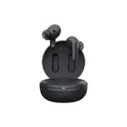 LG TONE Free DFP5 – Active Noise Cancellation amélioré, Écouteurs Bluetooth True Wireless, Image avec écouteurs flottant au-dessus d’un socle fermé., TONE-DFP5, thumbnail 1
