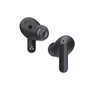 LG TONE Free DFP5 – Active Noise Cancellation amélioré, Écouteurs Bluetooth True Wireless, Une vue avant de deux embouts d’écouteurs placés l’un en face de l’autre., TONE-DFP5, thumbnail 5