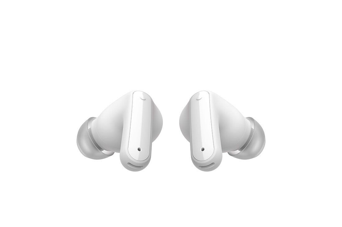 LG TONE Free DFP5W – Active Noise Cancellation amélioré, Écouteurs Bluetooth True Wireless, Une vue arrière à 45 degrés en contre-plongée de deux écouteurs., TONE-DFP5W, thumbnail 8