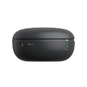 LG TONE Free T90, Le boîtier fermé est montré depuis la gauche, avec le bouton de connexion sans fil apparent., TONE-DT90Q, thumbnail 6