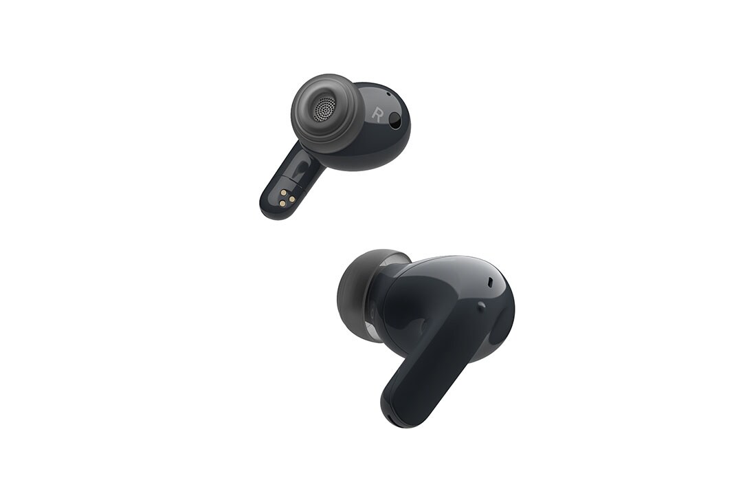 LG TONE Free T60, L’écouteur gauche est vu de l’arrière et l’écouteur droit de face. Ils sont tournés de 15 degrés vers l’avant., TONE-DT60Q, thumbnail 11