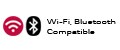 Compatible WiFi et Bluetooth