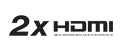 2 HDMI