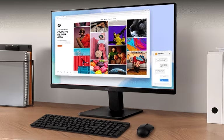 Écran IPS 23,8 po Full HD.