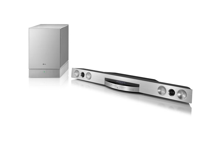 LG 3D Blu-ray Soundbar | LG Smart TV | Smart Share | Wi-Fi built-in | LG Remote | External HDD playback | 430W speaker | HDMI | DivX | Full HD upscaling pour les DVD, BB5521A, thumbnail 2