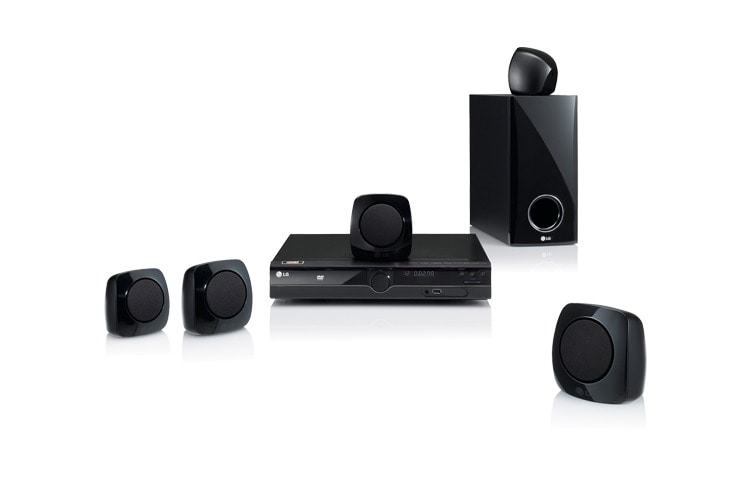 LG DVD Home Theater System | 300W | USB réfection du direct et lecture | Portable, DH3120S