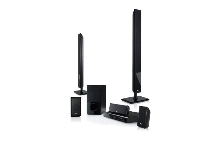LG Home-Cinéma Blu-Ray 5.1 avec Quickstart, DLNA et USB 2.0, HB905PA