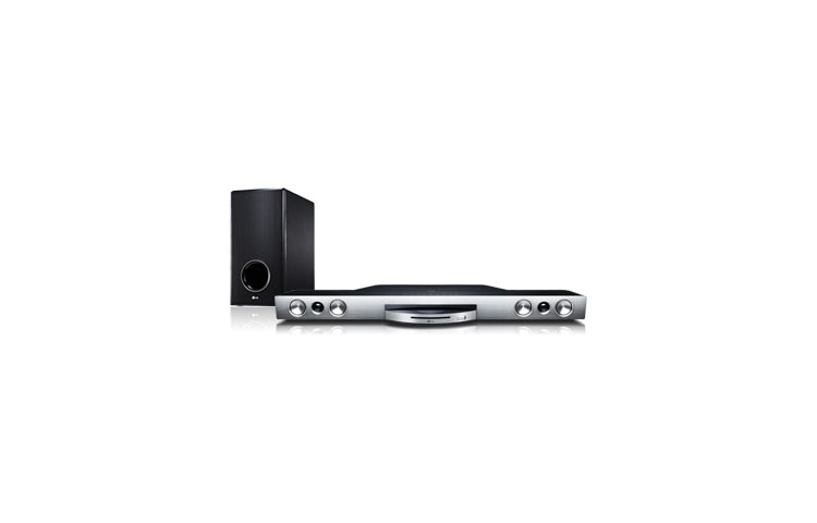 LG Système 3D Blu-rayTM avec Smart TV, Wi-Fi DirectTM, LG Remote, Caisson de basses actif sans fil et Audio Return Channel, HLX56S