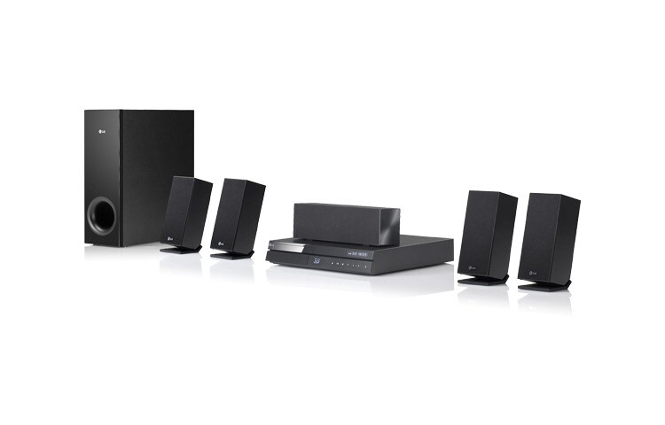 LG 5.1Ch Smart 3D Blu-ray Home Cinema | 850W | LG Smart TV | Wi-Fi built-in, HX352