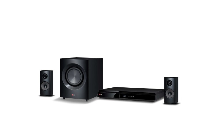 LG 2.1ch Smart 3D Blu-Ray Home Cinema System | 600W | LG Smart | WIFI Integre, HX523