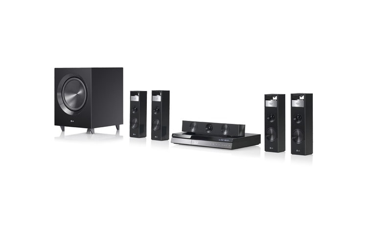 LG 9.1Ch Smart 3D Blu-ray Home Cinema Systeem | 1125W | LG Smart | Wi-Fi built-in, HX752