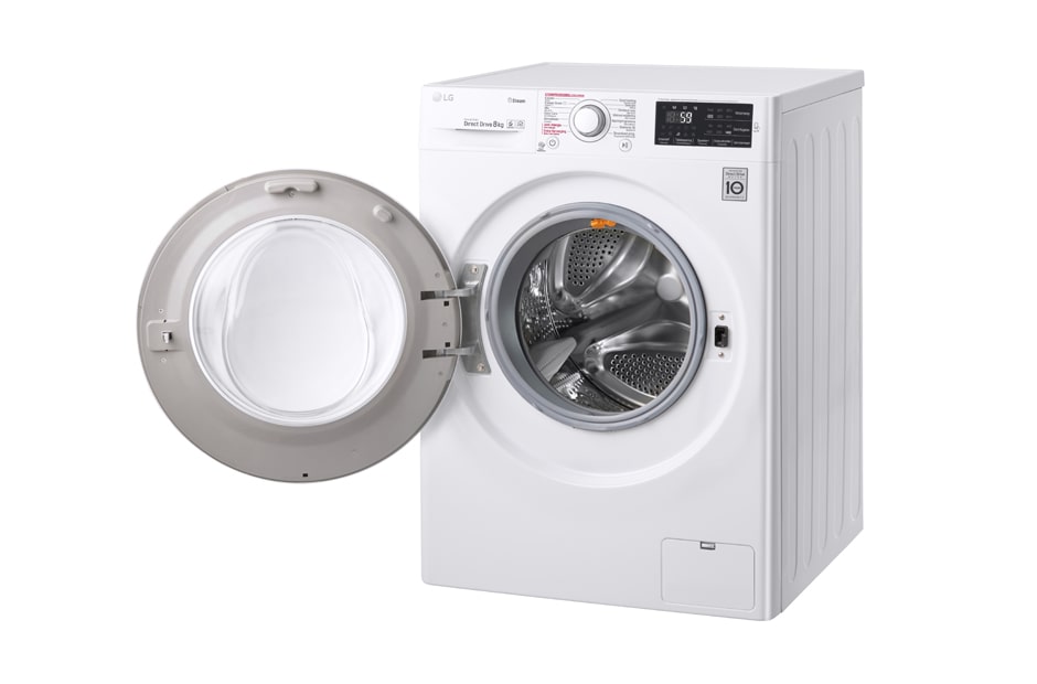 LG Économique, silencieux et durable grâce au moteur direct drive, A+++ (-30%), fonction Steam, Le meilleur soin avec 6 motion, 10 ans de garanties sur le moteur DD, FH4J6TS8, thumbnail 5