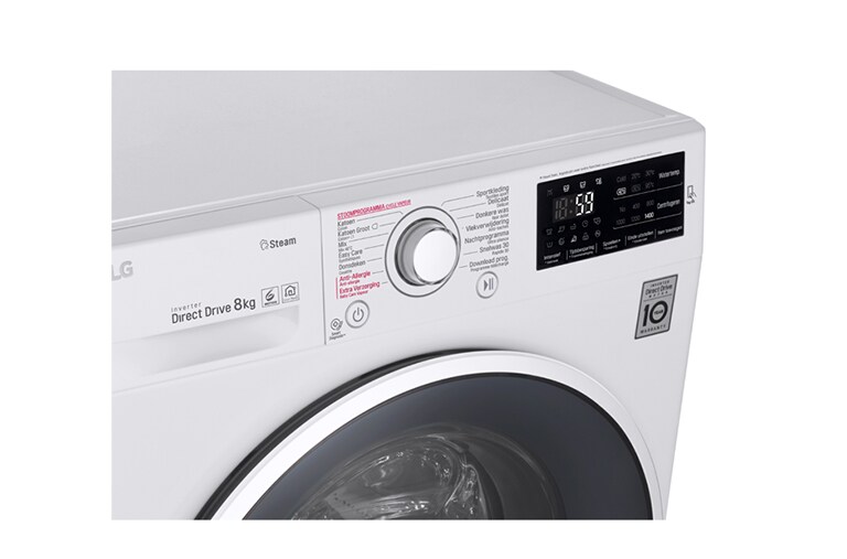 LG Économique, silencieux et durable grâce au moteur direct drive, A+++ (-30%), fonction Steam, Le meilleur soin avec 6 motion, 10 ans de garanties sur le moteur DD, FH4J6TS8, thumbnail 4