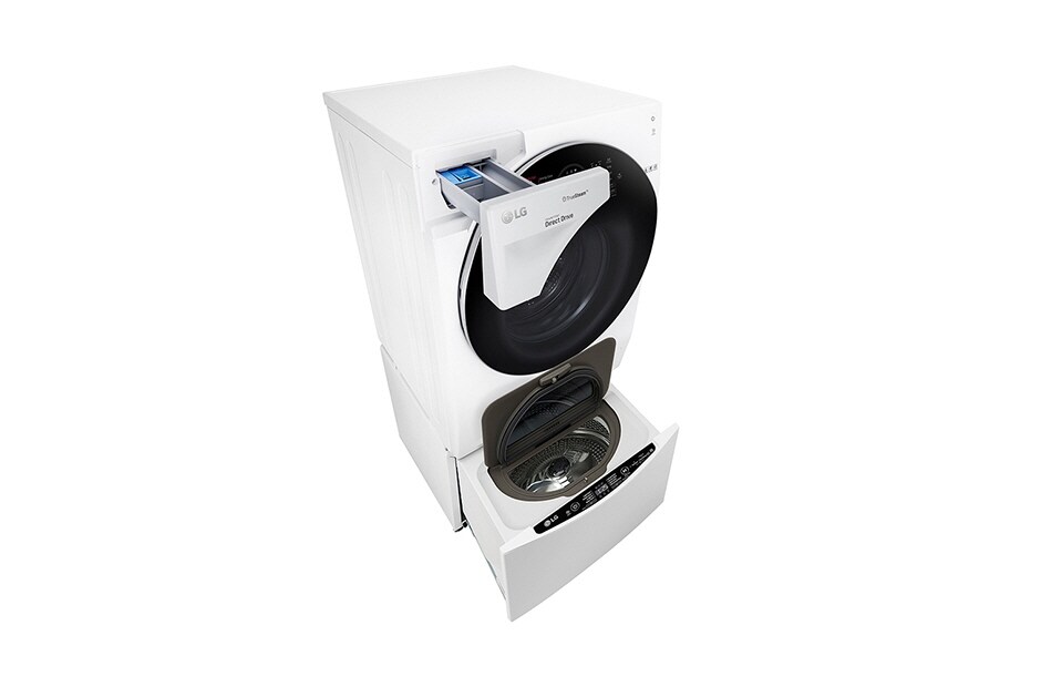 LG TWINWash™ | Moteur à inversion DirectDrive | TrueSteam™ | TurboWash™ | 6 Motion DD, FH4GBCS2 + FH8G1MINI, thumbnail 9