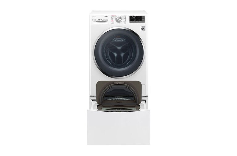 LG Twinwash™/Faites deux lessives simultanément/Fonctionnalité vapeur/9k+2kg lavage, FH4J7VY1WD, thumbnail 1