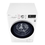 LG Lavage en 59 minutes avec TurboWash | Moteur intelligent reconnaît votre linge | D  | 9 kg | Moins d’allergènes grâce à la vapeur, F4WN709S1, thumbnail 9