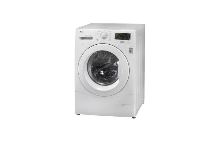 LG 8KG, 6Motion, un lavage, efficacité de lavage, Moteur Direct Drive, un lavage et un essorage silencieux, 10 ans de Garantie, DD147P3WM